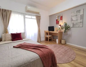 大阪府のマンスリーマンション・ウィークリーマンション「【駐車場有🚙】オートロック📱／家具家電付きのお部屋🌈【鳳駅まで徒歩10分】🚶‍♀️✨ 101(No.1224707)」メイン画像