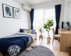 堺市のマンスリーマンション・ウィークリーマンション「🌈🌈【オートロック📱／家具家電付きのお部屋✨】最寄り駅まで徒歩4分🚶‍♀️✨ 107(No.1224720)」メイン画像