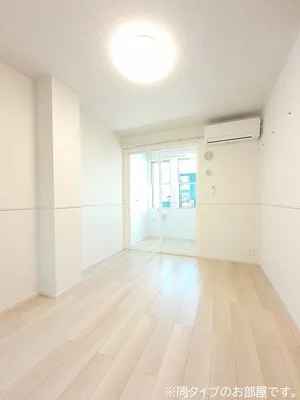 柏崎市のマンスリーマンション・ウィークリーマンション「ミュゲ関町 105・洋室(No.1227018)」メイン画像