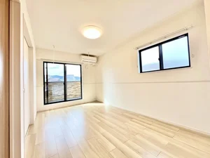 鹿児島県のマンスリーマンション・ウィークリーマンション「スカイスターいぶすき　Ａ 202・洋室(No.1228241)」メイン画像