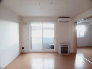 北海道のマンスリーマンション・ウィークリーマンション「Ｕｎ　Ｃａｌｍｌｙ１号館 201・洋室(No.1228287)」メイン画像