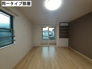 富山県の大東建託リーシング株式会社のマンスリーマンション・ウィークリーマンション「オゾラⅤ 201・洋室(No.1229017)」メイン画像