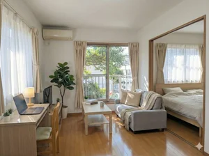 のマンスリーマンション・ウィークリーマンション「【裾野駅6分🚶‍♂️】出張に便利✨Wi-Fi📶＆家具家電🛋️付き快適空間 101(No.1230012)」メイン画像