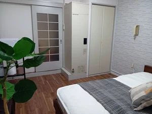 のマンスリーマンション・ウィークリーマンション「🌈新規オープン賃料半額　西明石駅徒歩2分🚊スーパー徒歩2分🛒最上階角部屋✨スマートTV📺ポコアポコ西明石メゾン 501(No.1230073)」メイン画像