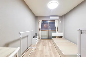 大阪市福島区のマンスリーマンション・ウィークリーマンション「梅田まで7分！家具家電・水道契約不要 203・家具家電付きアパート(No.1230088)」メイン画像