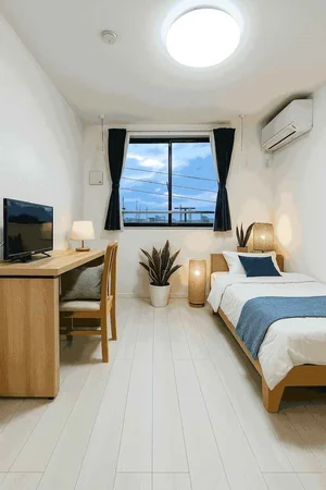 埼玉県の株式会社草野工務店のマンスリーマンション・ウィークリーマンション「✳️ハピタンマンスリーさいたま市北区✨新築✨オートロック✨独立洗面台✨✳️ 302(No.1230184)」メイン画像