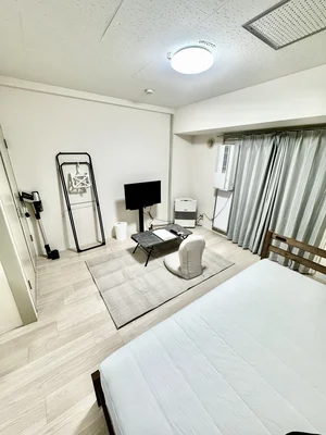 のマンスリーマンション・ウィークリーマンション「【駐車場完備・エアコン付き・WiFi無料！！さっぽろ駅まで地下鉄で3分★最寄駅まで徒歩4分】スタジオシティ 102・1k(No.1230186)」メイン画像