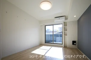 菊池郡菊陽町のマンスリーマンション・ウィークリーマンション「ヴィラ　ローレル 202・洋室(No.1230589)」メイン画像
