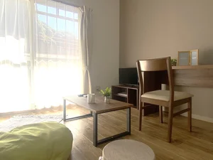 のマンスリーマンション・ウィークリーマンション「🌈【早割キャンペーン】🌈下関駅徒歩9分🚶‍♂️🟨オートロック🟨バス・トイレ別🟩🛜インターネット無料🅿️駐車場有 413・1K(No.1230927)」メイン画像