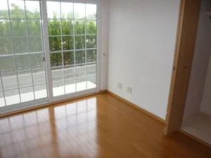 山陽学園短期大学周辺のマンスリーマンション・ウィークリーマンション「トゥルーランド錦Ａ 201・洋室(No.1232538)」メイン画像