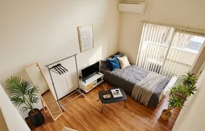 岡山県のマンスリーマンション・ウィークリーマンション「Kマンスリー倉敷水島中央【古城池線前】 113・1K-【角部屋】(No.123311)」メイン画像