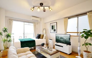 山陽学園短期大学周辺のマンスリーマンション・ウィークリーマンション「Kマンスリー岡山城前【岡山駅東口前】 603・1K-【中部屋】(No.123314)」メイン画像