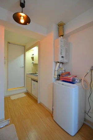 天気を気にしなくてよい室内洗濯機♪洗剤もご用意しておりますので、入居したその日から洗濯することができます(^^♪