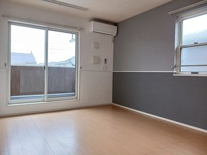 真岡市のマンスリーマンション・ウィークリーマンション「ファミール　Ｂ 201・洋室(No.1234332)」メイン画像