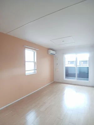 のマンスリーマンション・ウィークリーマンション「プティヴィラージュ　神辺Ａ 202・洋室(No.1234455)」メイン画像