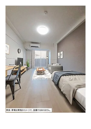 のマンスリーマンション・ウィークリーマンション「スアヴィス千葉 803・洋室(No.1235018)」メイン画像