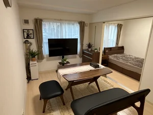 札幌の家具家電付きマンスリーマンション「🔹フリーベース札幌駅前🔹🔸801号室🔸 🔹1LDKタイプ🔹⭐諸条件柔軟に対応します！お問合せください⭐(No.1237680)」メイン画像