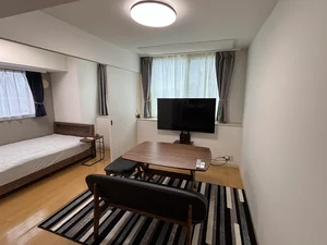 札幌の家具家電付きマンスリーマンション「🔹フリーベース札幌駅前🔹🔸804号室🔸 🔹1LDKタイプ🔹🔸12月下旬から入居可能🔸⭐諸条件柔軟に対応します⭐(No.1237684)」メイン画像