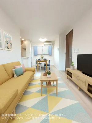 のマンスリーマンション・ウィークリーマンション「カゼッタ　Ｂ 201・洋室(No.1238283)」メイン画像