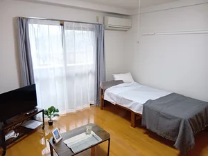 野々市駅（石川県）のマンスリーマンション・ウィークリーマンション「KIT【野々市工大前駅徒歩13分♪】Wi-Fi無料☆駐車場有 208・1K(No.1238840)」メイン画像