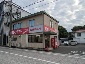 日産レンタカー 福山新幹線駅前店まで車で１２分