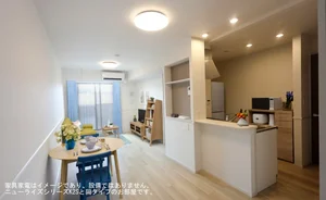 のマンスリーマンション・ウィークリーマンション「メゾン　ド　スリジエⅡ 202・洋室(No.1246382)」メイン画像