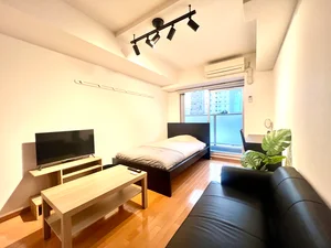 のマンスリーマンション・ウィークリーマンション「【広めの1K♪】市内のあらゆるエリアにアクセス抜群・オートロック付き優良物件・wi-fiあり♪ 1K(No.1247507)」メイン画像