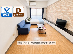 のマンスリーマンション・ウィークリーマンション「📣お値引き🈹キャンペーン✨Wi-Fi🛜無料✨禁煙🚭Sステイ姫路市役所前ローレル🛌ダブルベッド(No.1247945)」メイン画像