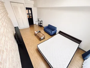 のマンスリーマンション・ウィークリーマンション「Sステイ姫路市役所前１【禁煙ルーム・１K・ダブルベッド】 (No.1247945)」メイン画像