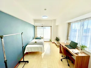 のマンスリーマンション・ウィークリーマンション「【名古屋市港区/名古屋港駅徒歩6分/駐車場/角部屋/洋室10帖/オートロック/エレベーター】ラフィネ浜 1R(No.1248537)」メイン画像