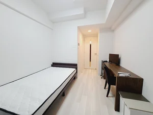 岩屋駅（兵庫県）のマンスリーマンション・ウィークリーマンション「Sステイ神戸三宮EAST【禁煙ルーム・Wi-Fi無料・セミダブルベッド】 (No.1248630)」メイン画像