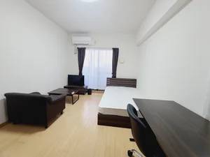 のマンスリーマンション・ウィークリーマンション「Sステイ心斎橋Avenue City【禁煙ルーム・１K・セミダブルベッド・オール電化】 1(No.1248637)」メイン画像