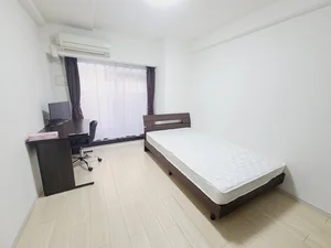 のマンスリーマンション・ウィークリーマンション「Sステイ阿波座LAV【禁煙ルーム・１K・Wi-Fi無料・セミダブルベッド・オール電化】 (No.1248640)」メイン画像