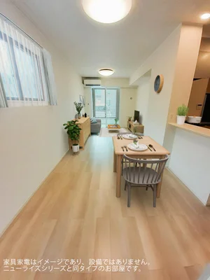 山梨県のマンスリーマンション・ウィークリーマンション「ヒカルサ甲府国母　ノースⅡ 104・洋室(No.1248866)」メイン画像