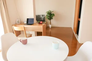 富山県の株式会社TOCORO.のマンスリーマンション・ウィークリーマンション「広々1LDK!4名まで可！Wifi駐車場無料✨家具家電TM56 403(No.1249912)」メイン画像