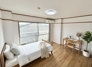 のマンスリーマンション・ウィークリーマンション「【岐阜市松鴻町/名鉄岐阜駅徒歩７分/南向き角部屋/広々1LDK/Wi-Fi無料】（マンスリーベースＪＰ 005) 1LDK(No.1251196)」メイン画像