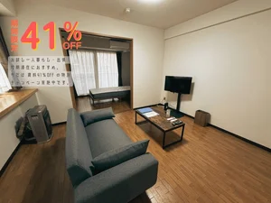 札幌市の家具家電付きマンスリーマンション「JOGマンスリー札幌駅前 302・1LDK(No.1252124)」メイン画像