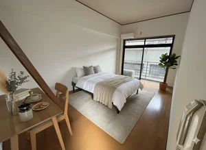 のマンスリーマンション・ウィークリーマンション「【岐阜市西玉宮町/ＪＲ岐阜駅徒歩6分/ロフト付/Wi-Fi無料】（マンスリーベースＪＰ 006.007) 4S・1K＋ロフト(No.1252431)」メイン画像