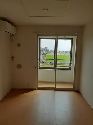 福井県のマンスリーマンション・ウィークリーマンション「ベル　ソレイユ　Ⅲ 201・洋室(No.1252802)」メイン画像