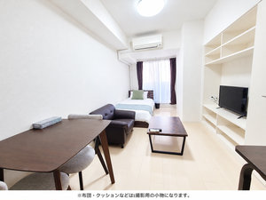 大阪府のマンスリーマンション・ウィークリーマンション「Sステイ十三RHプレミアム【禁煙ルーム】 1206(No.1253235)」メイン画像
