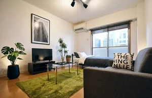 岡山のマンスリーマンション・ウィークリーマンション「Kマンスリー岡山城前【岡山駅東口前】 502・1K-【中部屋】(No.125345)」メイン画像