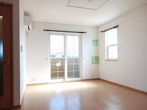 鹿児島県のマンスリーマンション・ウィークリーマンション「ゆう＆ふじＡ 101・洋室(No.1253883)」メイン画像