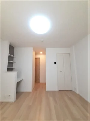 香川県のマンスリーマンション・ウィークリーマンション「プレジュールしろがね　Ｂ 102・洋室(No.1254938)」メイン画像