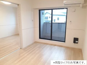 のマンスリーマンション・ウィークリーマンション「ヒカルサ名古屋港区大西Ⅰ 206・洋室(No.1255956)」メイン画像