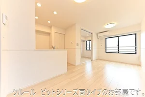 のマンスリーマンション・ウィークリーマンション「ブリーズガーデン　Ⅱ 203・洋室(No.1257201)」メイン画像