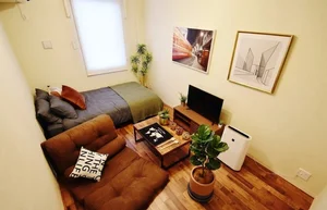 大元駅のマンスリーマンション・ウィークリーマンション「Kマンスリー岡山大学病院前【岡山大学鹿田キャンパス前】 102・102(No.125724)」メイン画像