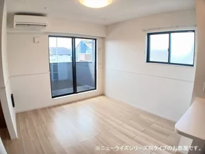 築上郡築上町のマンスリーマンション・ウィークリーマンション「メゾンあおばⅢＢ 201・洋室(No.1257304)」メイン画像