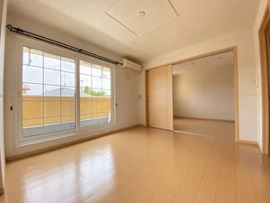 福島県のマンスリーマンション・ウィークリーマンション「グラース　アルモニー 201・洋室(No.1257341)」メイン画像