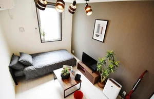 大元駅のマンスリーマンション・ウィークリーマンション「Kマンスリー岡山大学病院前【岡山大学鹿田キャンパス前】 402・402(No.125737)」メイン画像