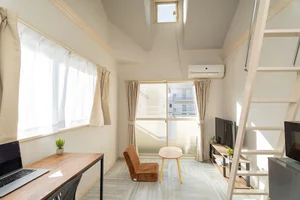 のマンスリーマンション・ウィークリーマンション「南甲府駅徒歩2分✨家具家電付❗Wifi＆駐車場付き🎵TM81 203(No.1258462)」メイン画像